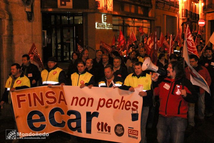 Manifestación
Por el empleo en ECAR
