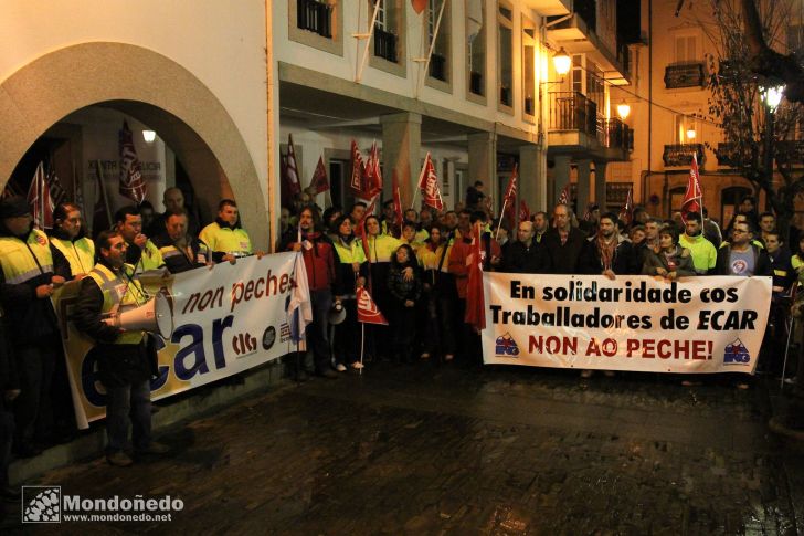 Manifestación
Por el empleo en ECAR
