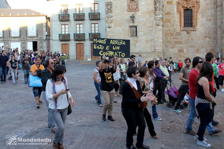 Concentración 15-0
Manifestación en Mondoñedo
