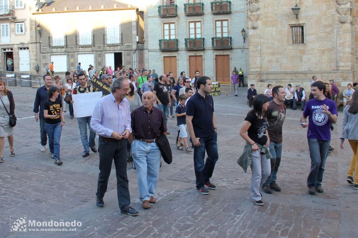 Concentración 15-0
Manifestación en Mondoñedo
