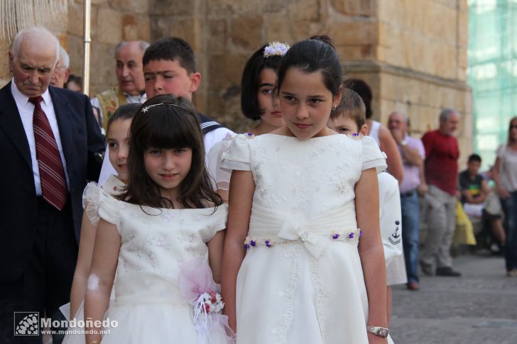 Domingo de Corpus
En procesión
