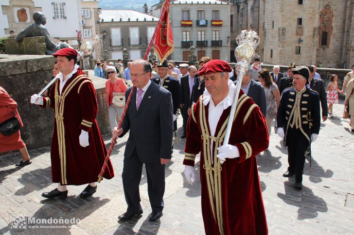 Domingo de Corpus
En procesión
