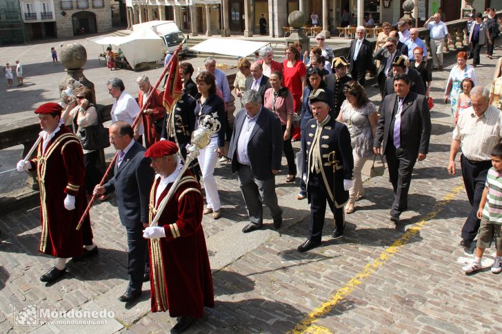 Domingo de Corpus
En procesión
