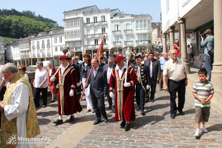 Domingo de Corpus
En procesión
