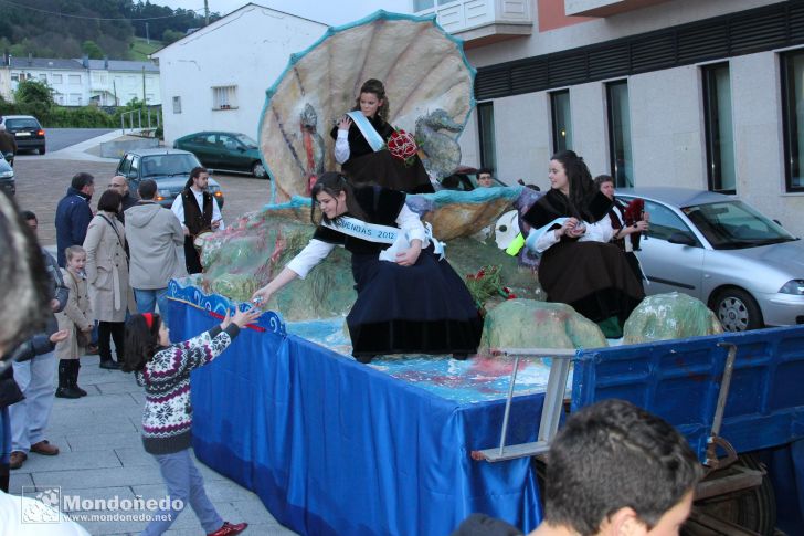 As Quendas 2012
Reina y damas de las fiestas
