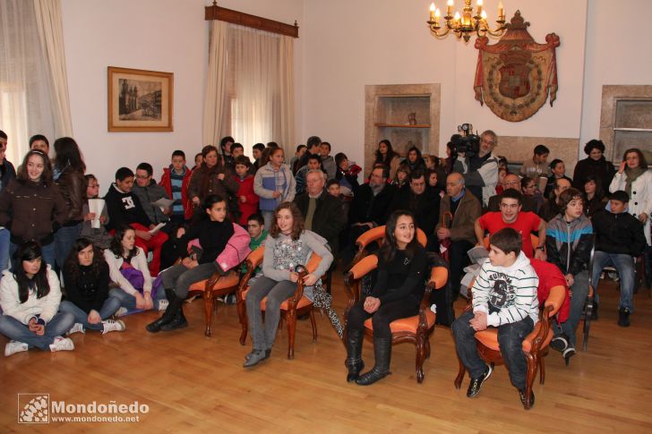 Homenaje a Álvaro Cunqueiro
Público en el salón de plenos
