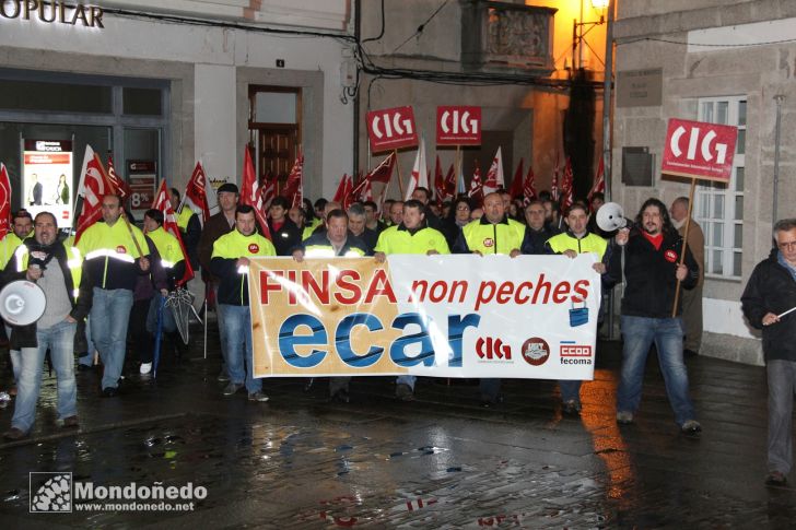 Manifestación ECAR
Por el empleo
